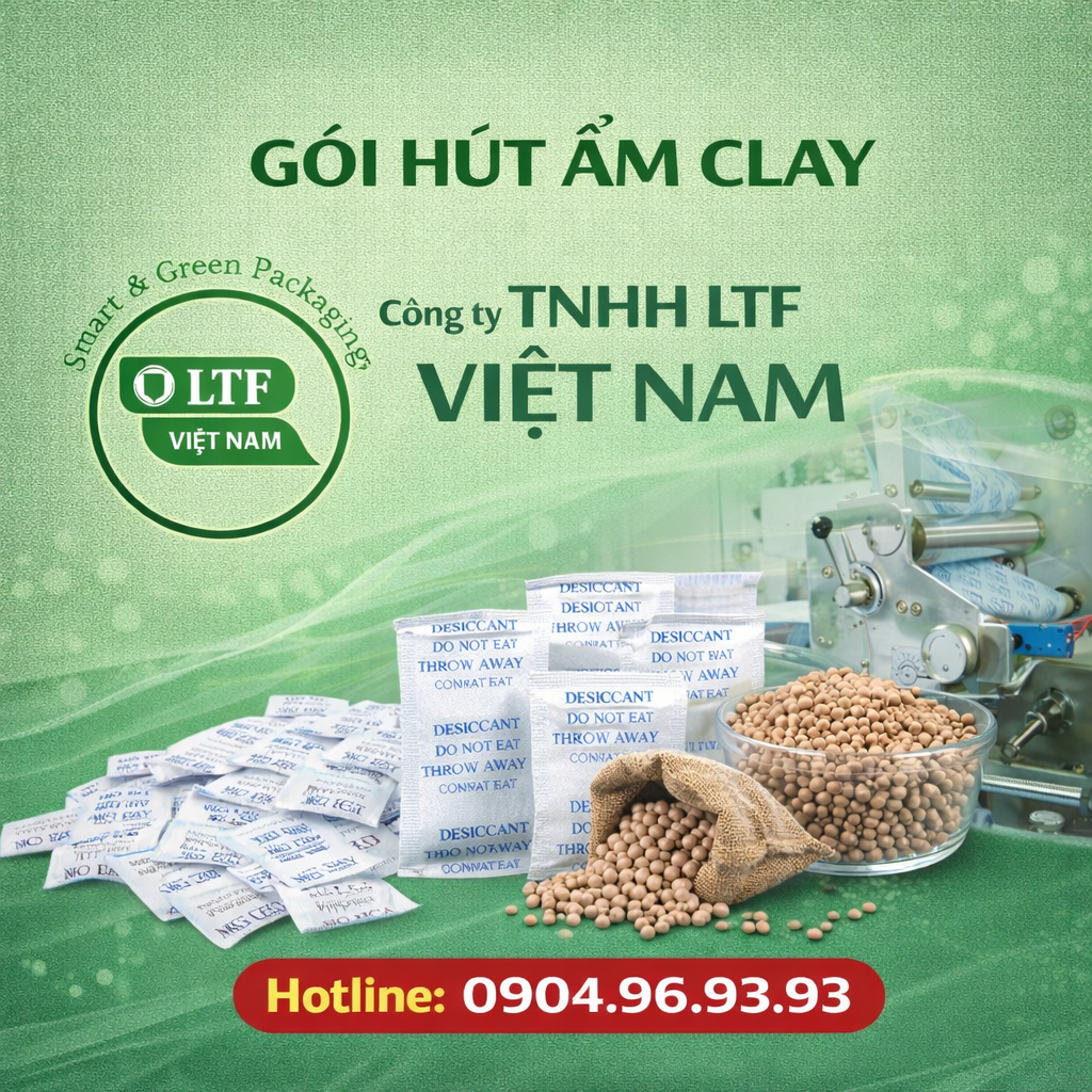 Gói Hút Ẩm Clay
