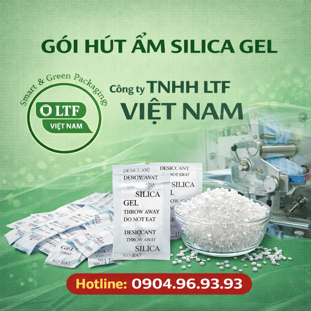 Gói Hút Ẩm Silica Gel