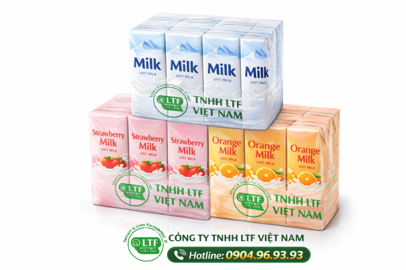 Màng POF co lốc sữa Màng POF co lốc sữa